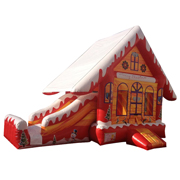 Inflatable Xmas  Bouncers Slide